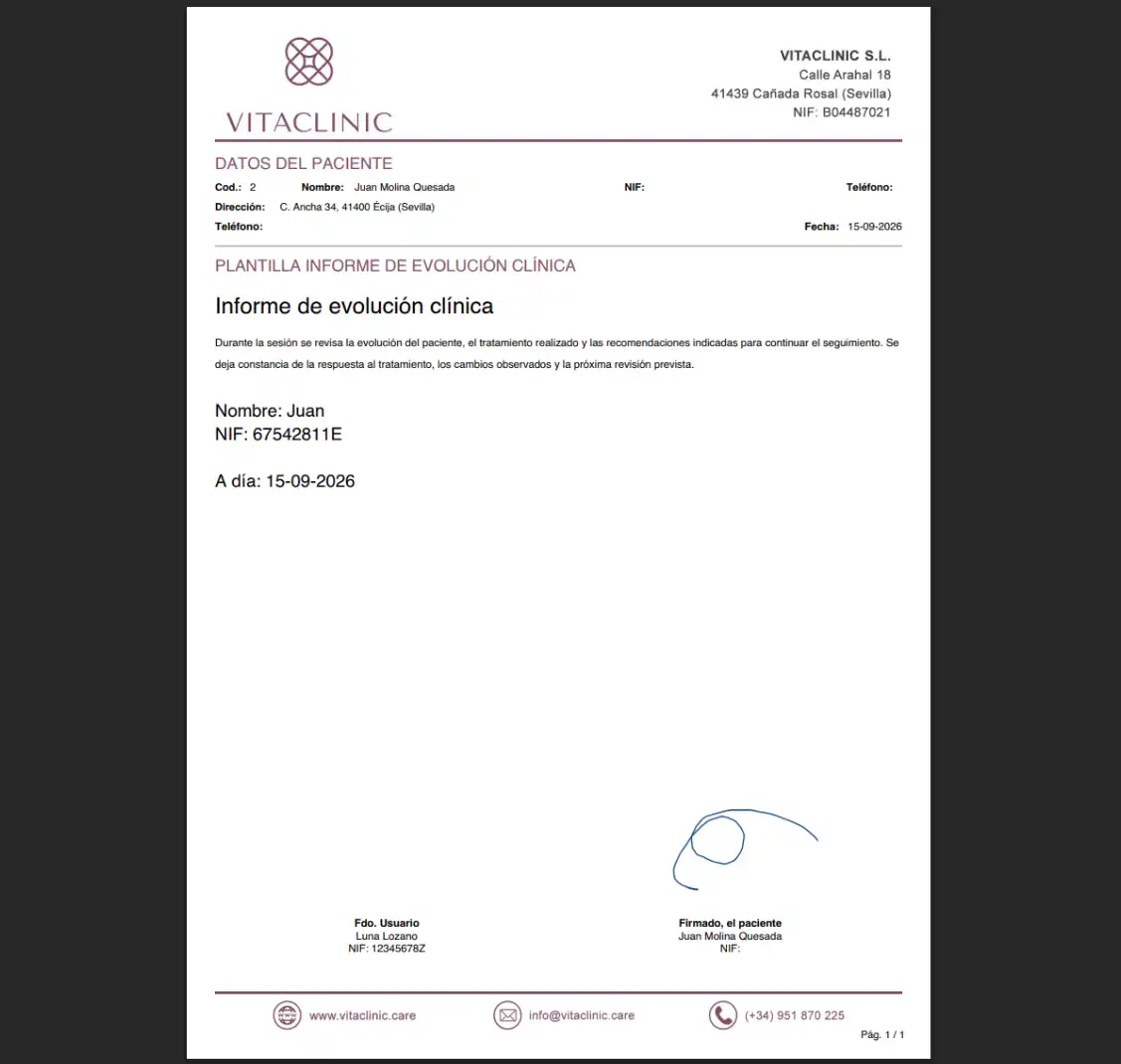 Genera el documento