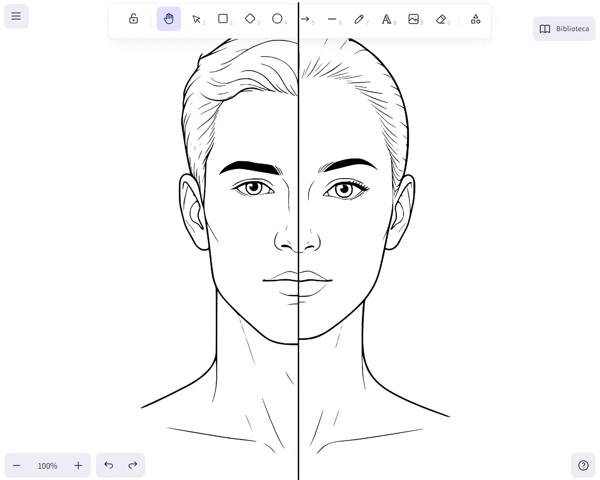 EviMedic — Plantillas faciales
